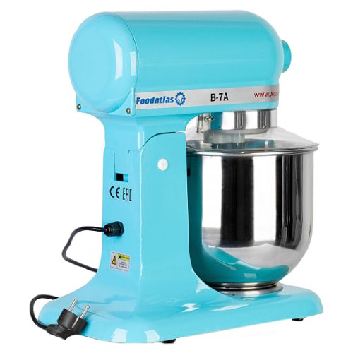 Миксер планетарный Foodatlas B-7A Eco бирюзовый
