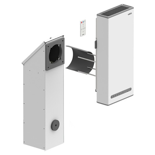 Рекуператор воздуха Vakio Window Smart белый