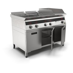 Плита индукционная комбинированная SMART INDUCTION K96-5KPN (с грилем)