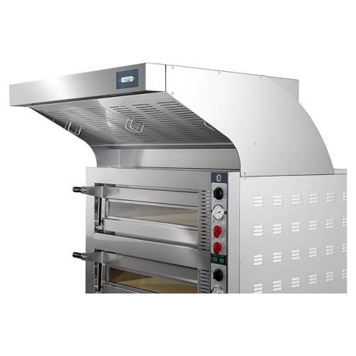 Печь для пиццы Cuppone Tiepolo TP435/2CM + зонт + подставка STP435/2