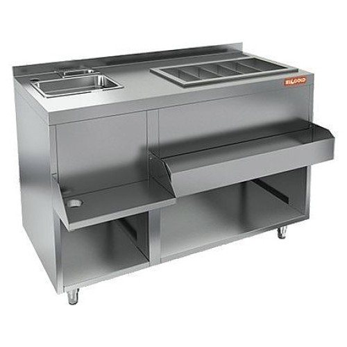 Барная станция HICOLD НБМКС-12/5БПК (с бортом, без ящика)
