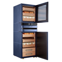 Шкаф для сигар Afidano L8 королевский синий