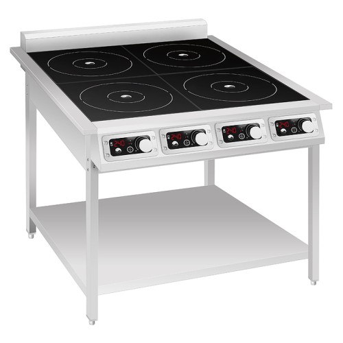 Плита индукционная INDOKOR IN3500-4PRO линия 900 на подставке