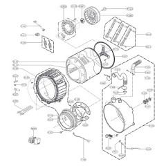 Стиральная машина LG WD-M0C7FD3S (single) 15 кг