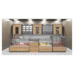 Витрина холодильная для рыбы Lida Nova SU Fish (внутренний угол, 1400х1400x1250 мм)