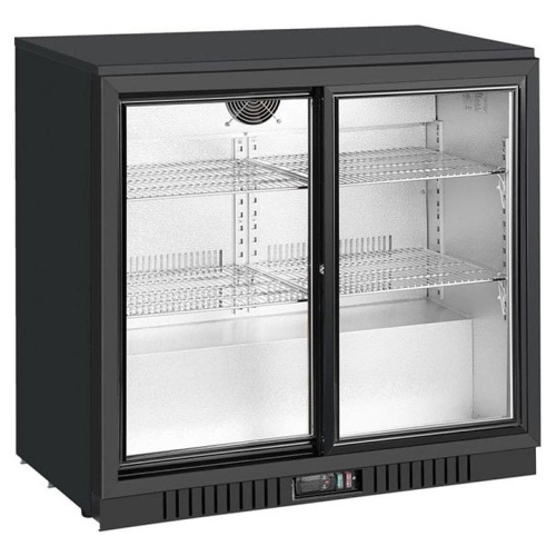 Шкаф холодильный барный Cooleq BF-210S черный