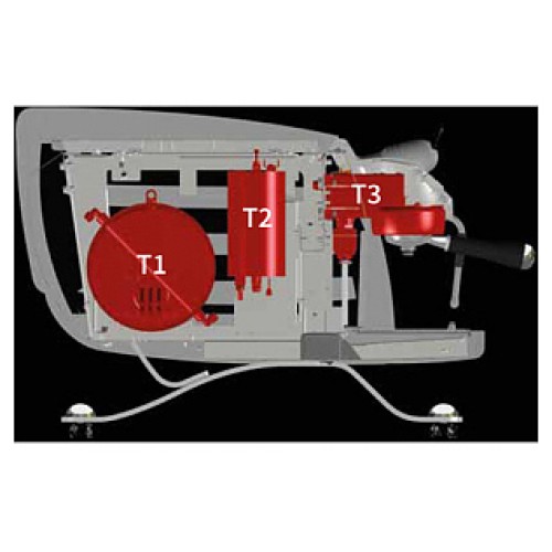 Кофемашина Victoria Arduino VA 388 Black Eagle Gravimetric 2 Gr 380V Standart Black Color