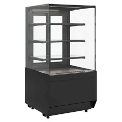 Витрина кондитерская Carboma KC70 VM 0,9-2 Standard версия 2.0 открытая (Techno 9005)
