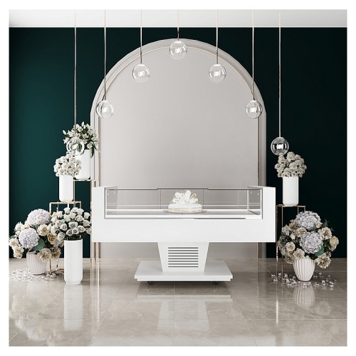 Напольная горизонтальная кондитерская витрина Finist ROYAL R-18