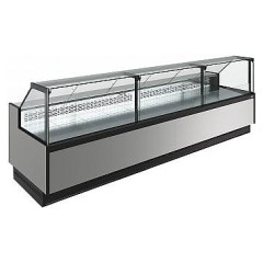 Витрина холодильная Carboma Bavaria 4 GC110 VV 3,75-1 версия 2.0 9006-9005 (без боковин)
