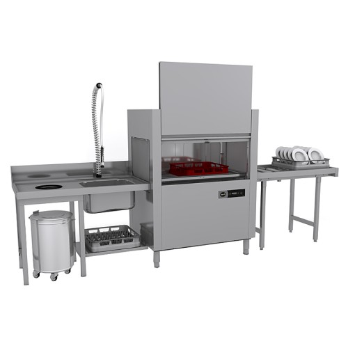 Туннельная посудомоечная машина Apach ARC100 тунн. доз/cw л/п