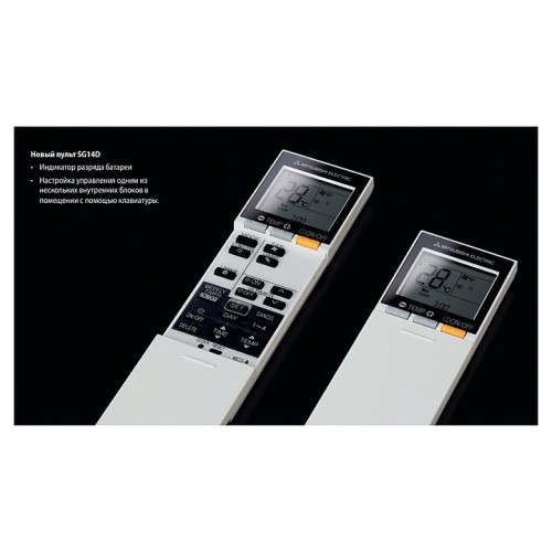 Настенная сплит-система Mitsubishi Electric MSZ-EF50VGKS / MUZ-EF50VG, серая