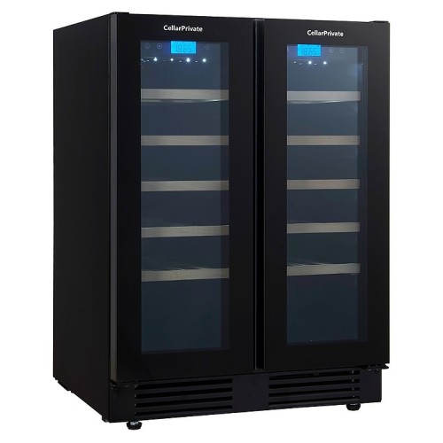 Винный шкаф Cellar Private CP042-2TBH черный