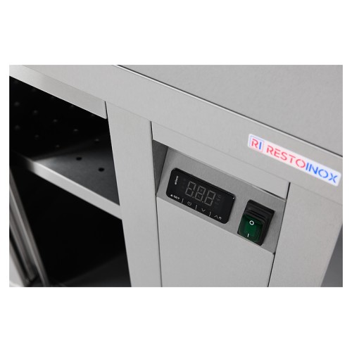 Стол тепловой Restoinox Т-СПЗК-12/7-Б закрытый с бортом
