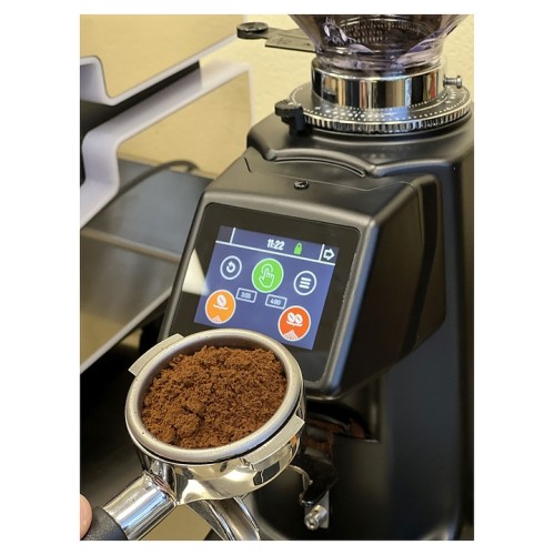 Кофемолка Quamar M80 Touch Plus с сенсорным дисплеем черная матовая