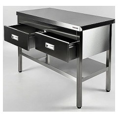 Стол производственный закрытый Restoinox СПЯ-12/7-П