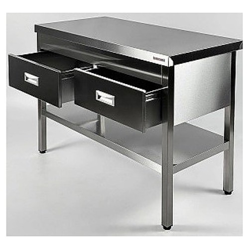 Стол производственный закрытый Restoinox СПЯ-12/7-П