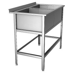 Ванна моечная GPSteel ВМБ-2 1040/530/850 Стандарт