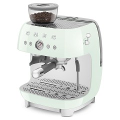 Эспрессо кофемашина SMEG EGF03PGEU пастельная зеленая
