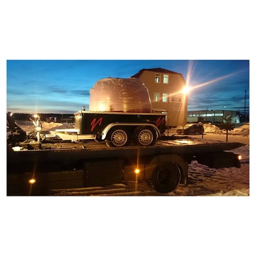 Печь для пиццы дровяная Valoriani Trailer 120