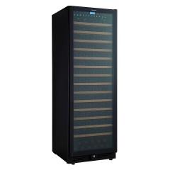 Винный шкаф Cellar Private СP165-1TBH черная дверь со скрытой рукояткой