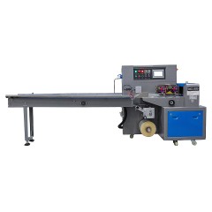 Машина упаковочная Hualian DXDZ-250XD (3 servo, лент. 100 мм, рег.форм., min bag L 80, H 50, 1 позиц.нож)