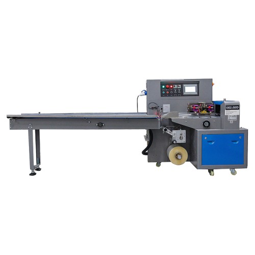 Машина упаковочная Hualian DXDZ-250XD (3 servo, лент. 100 мм, рег.форм., min bag L 80, H 50, 1 позиц.нож)