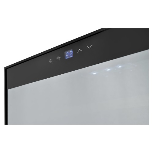 Винный шкаф Zugel ZTWF81B черный