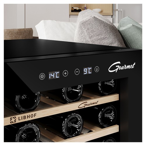Винный шкаф Libhof Gourmet GMD-54 black