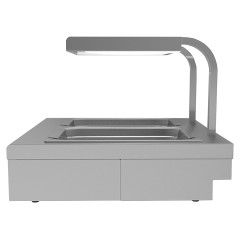 Мармит для картофеля-фри Gastrolux НМФ-2GN/S