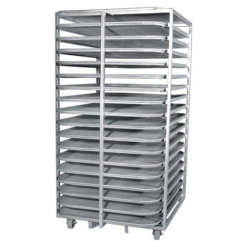 Тележка-шпилька вкатная Kumkaya TA 90 P нерж. для ротационных печей LIDER 90 PG и LIDER 90 PE