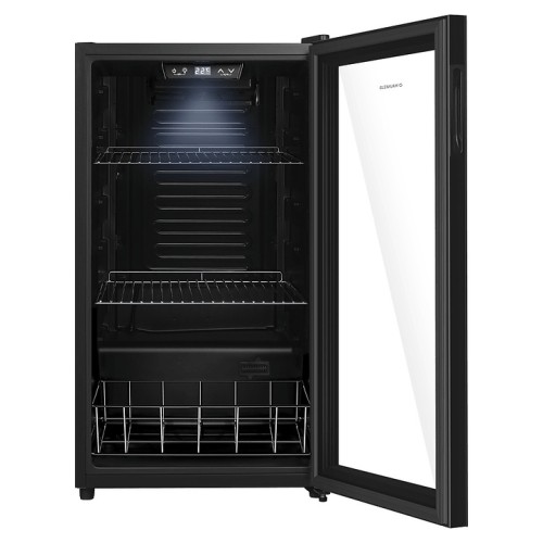 Шкаф холодильный Maunfeld MFWC-85B49 черный