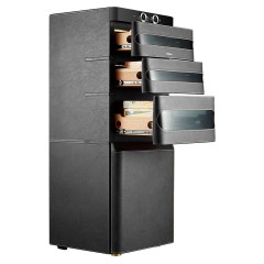 Шкаф для сигар Afidano L5 черный оникс