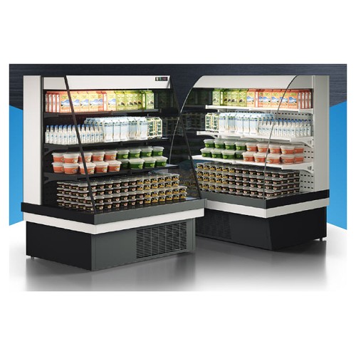 Горка холодильная ENTECO MASTER НЕМИГА П 375 ВС-1,4-6,5-1-5Х (встроенный агрегат)