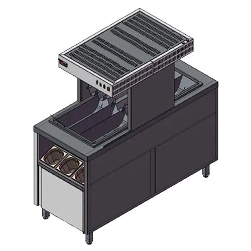 Стол тепловой для картофеля фри Simeco СТ0614