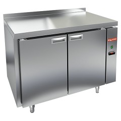 Стол холодильный HICOLD GN 11/TN P с бортом (выносной агрегат)