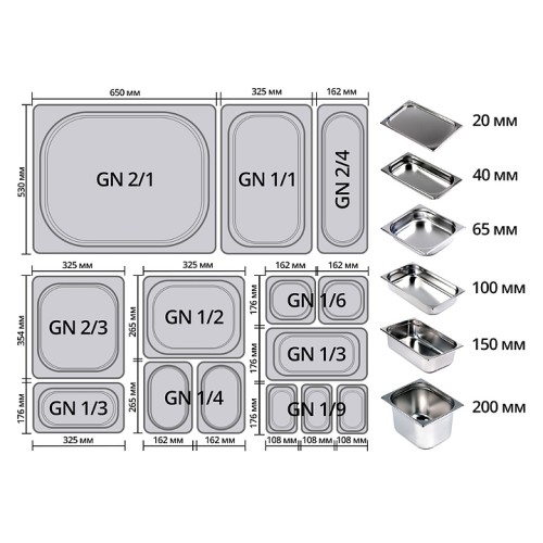 Витрина холодильная VIATTO VRX 1800/330
