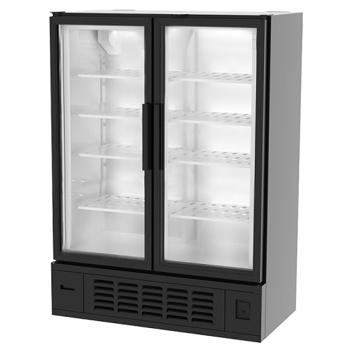 Шкаф холодильный Lida S S (1500х800х1950 мм) прозрачные распашные двери