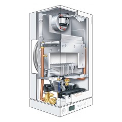 Котел отопительный газовый Viessmann (Norpe) Vitopend 100-W A1JB K-RLU 34 кВт, двухконтурный