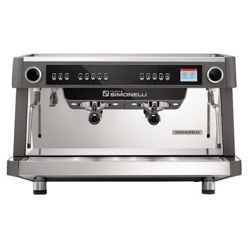 Кофемашина автоматическая Nuova Simonelli Nuova Aurelia VOL XT 2Gr 220V metallic grey+PID+high groups+LED+Group Display+Double wall steam wand