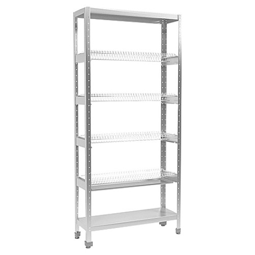 Стеллаж для тарелок ПищТех Эконом СКТК-4КЭ-2М