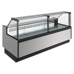 Витрина холодильная Carboma Bavaria 4 GC110 VV 2,5-1 версия 2.0 9006-9005 (без боковин)