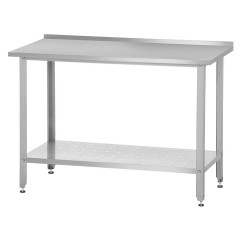 Стол производственный Mecon Base СПРб 800х600х860 мм, с бортом