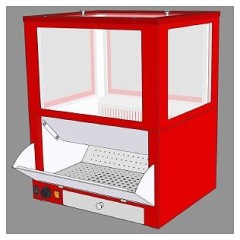 Витрина тепловая для попкорна RoboLabs VTPA-060R