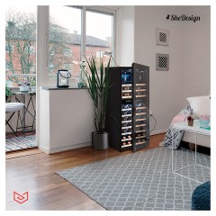 Винный шкаф Dunavox DAUF-19.58SS