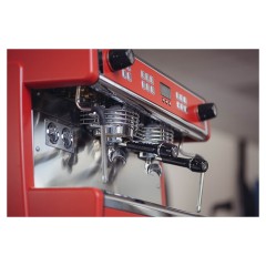 Кофемашина Dalla Corte 1 MC EVODUE 2 R 400 искрящийся красный