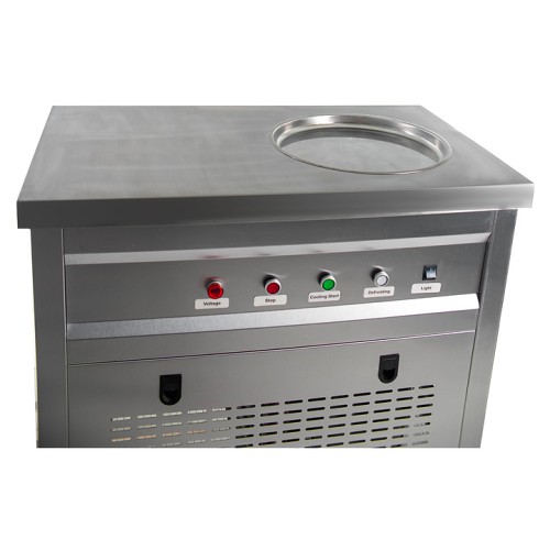 Фризер для жареного мороженого Foodatlas KCB-1Y (световой короб, стол для топпингов)