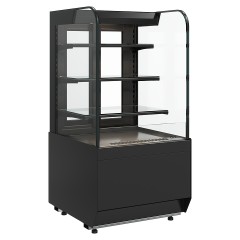 Витрина кондитерская Carboma Radius KR70 VM 0,6-2 Standard открытая (Techno 9005)