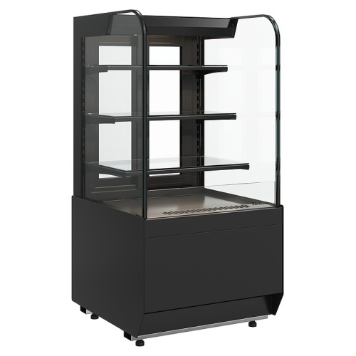 Витрина кондитерская Carboma Radius KR70 VM 0,6-2 Standard открытая (Techno 9005)