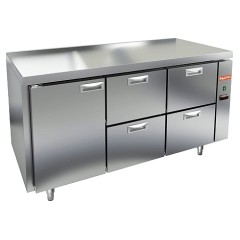 Стол морозильный HICOLD GN 122/BT P O без борта (выносной агрегат)